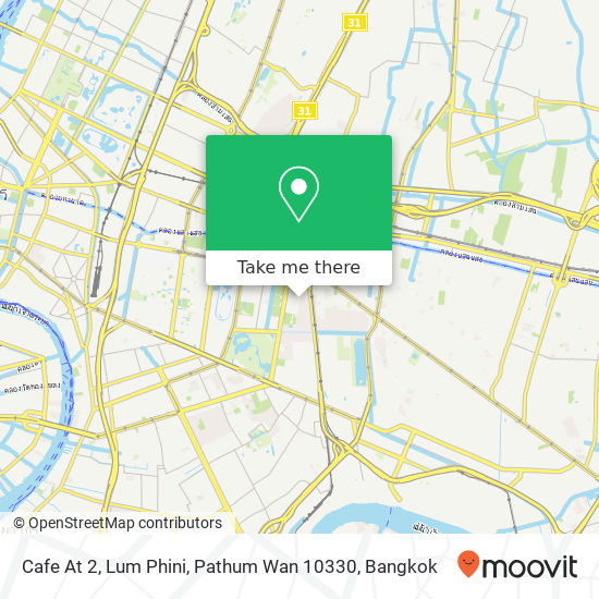 Cafe At 2, Lum Phini, Pathum Wan 10330 map