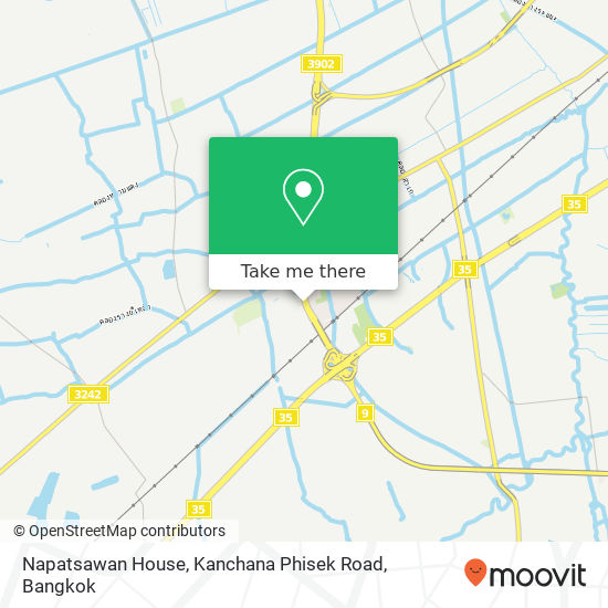 Napatsawan House, Kanchana Phisek Road map