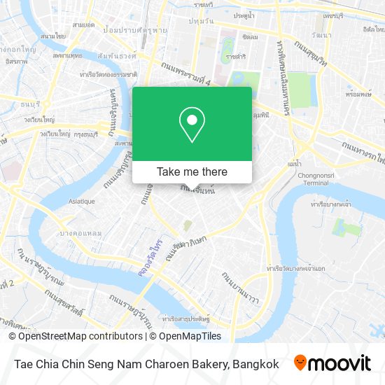 Tae Chia Chin Seng Nam Charoen Bakery map