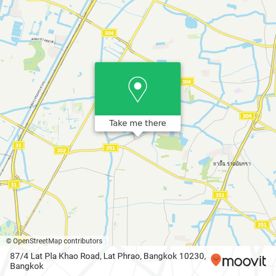 87 / 4 Lat Pla Khao Road, Lat Phrao, Bangkok 10230 map