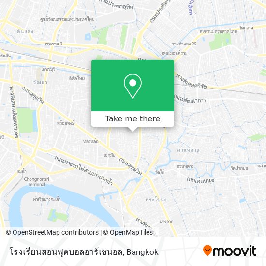 โรงเรียนสอนฟุตบอลอาร์เซนอล map