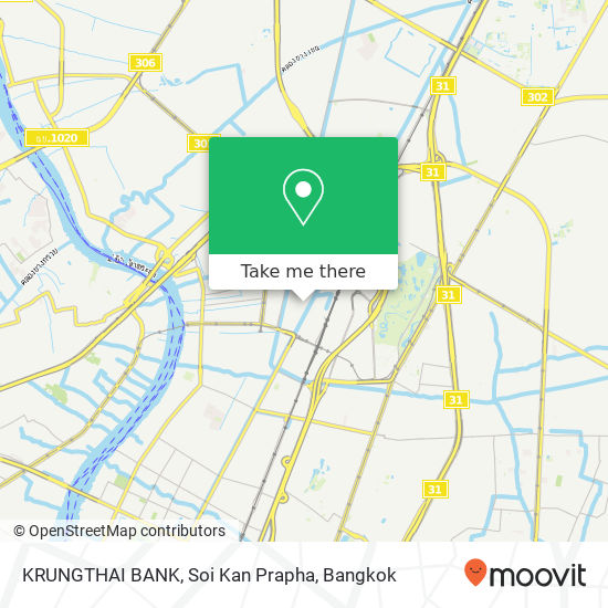 KRUNGTHAI BANK, Soi Kan Prapha map