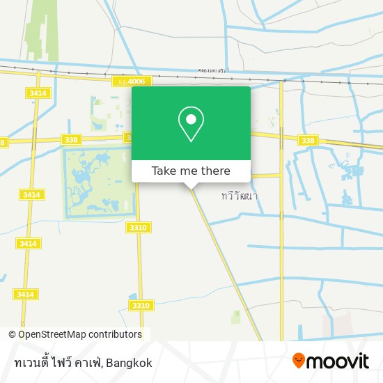 ทเวนตี้ ไฟว์ คาเฟ่ map