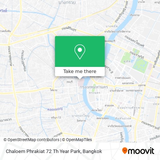 Chaloem Phrakiat 72 Th Year Park map