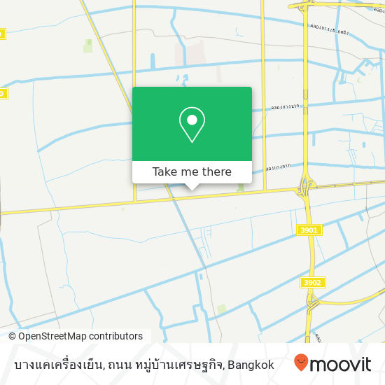 บางแคเครื่องเย็น, ถนน หมู่บ้านเศรษฐกิจ map