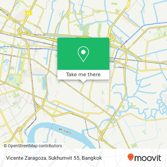 Vicente Zaragoza, Sukhumvit 55 map