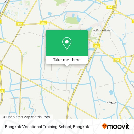 Bangkok Vocational Training School map