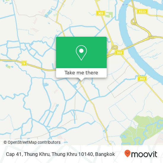 Cap 41, Thung Khru, Thung Khru 10140 map