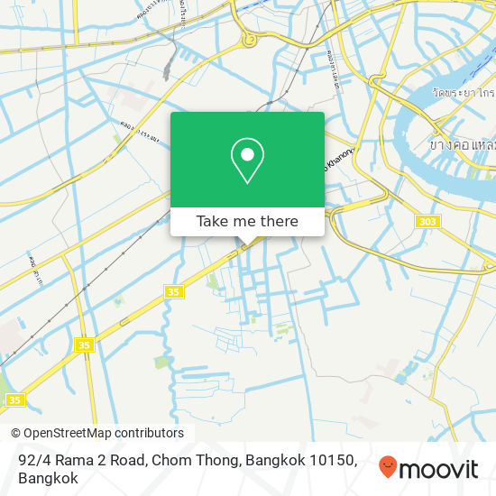 92 / 4 Rama 2 Road, Chom Thong, Bangkok 10150 map