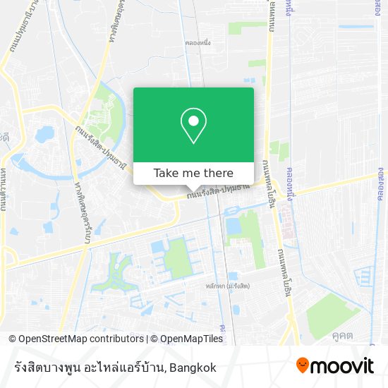 รังสิตบางพูน อะไหล่แอร์บ้าน map