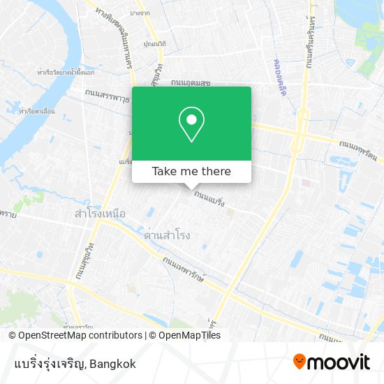 แบริ่งรุ่งเจริญ map