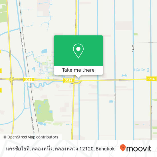 นครชัยไอที, คลองหนึ่ง, คลองหลวง 12120 map