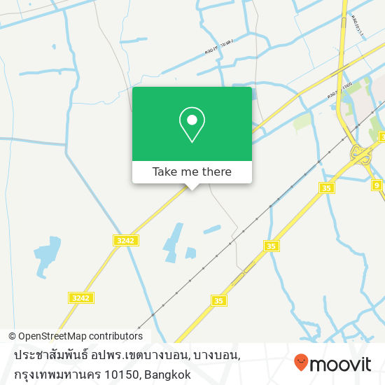 ประชาสัมพันธ์ อปพร.เขตบางบอน, บางบอน, กรุงเทพมหานคร 10150 map