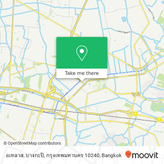 อเทลาส, บางกะปิ, กรุงเทพมหานคร 10240 map