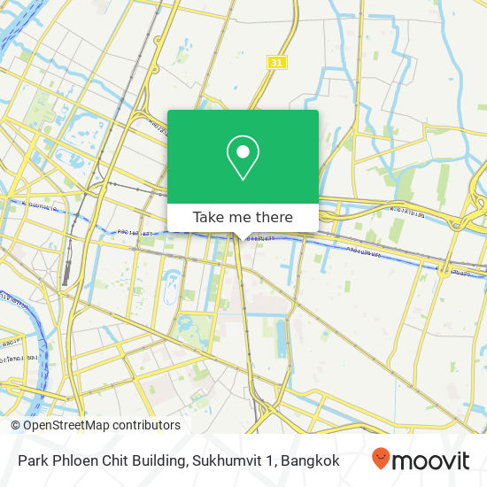 Park Phloen Chit Building, Sukhumvit 1 map