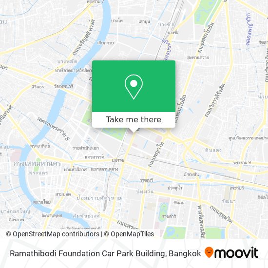 Ramathibodi Foundation Car Park Building map