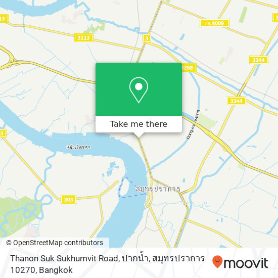 Thanon Suk Sukhumvit Road, ปากน้ำ, สมุทรปราการ 10270 map