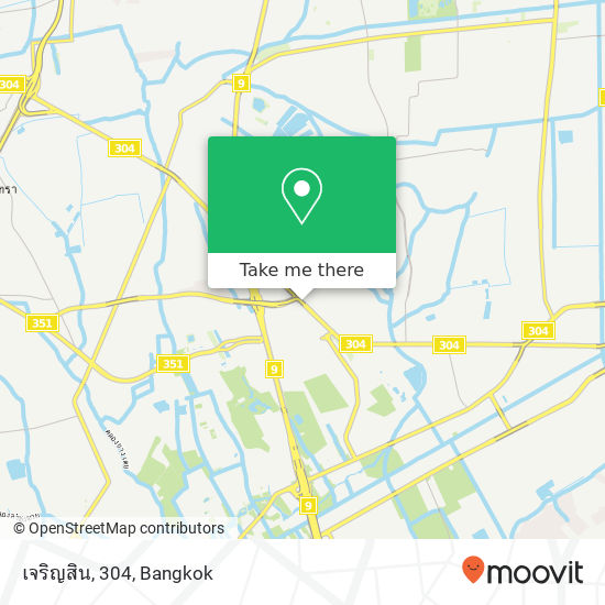 เจริญสิน, 304 map