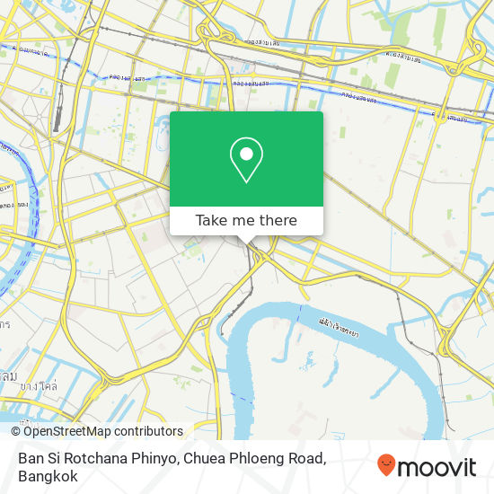 Ban Si Rotchana Phinyo, Chuea Phloeng Road map
