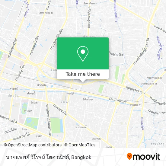 นายแพทย์ วิโรจน์ โตควณิชย์ map