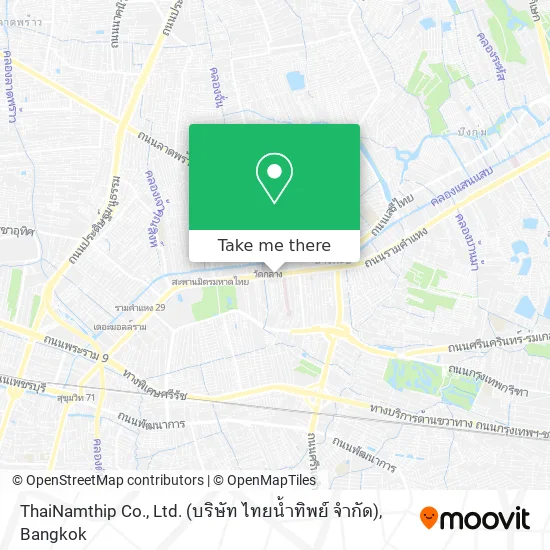 ThaiNamthip Co., Ltd. (บริษัท ไทยน้ำทิพย์ จำกัด) map