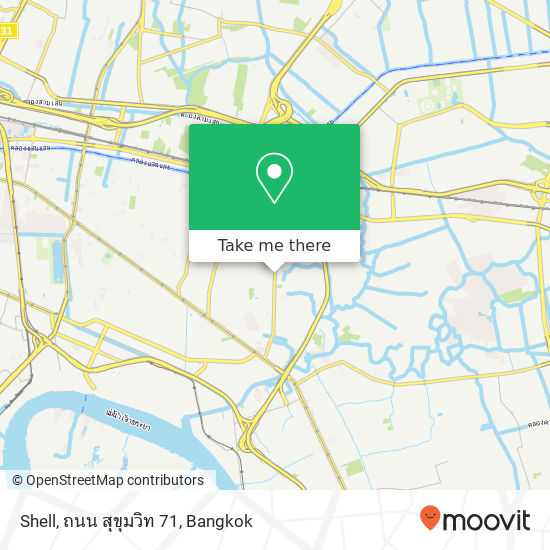 Shell, ถนน สุขุมวิท 71 map