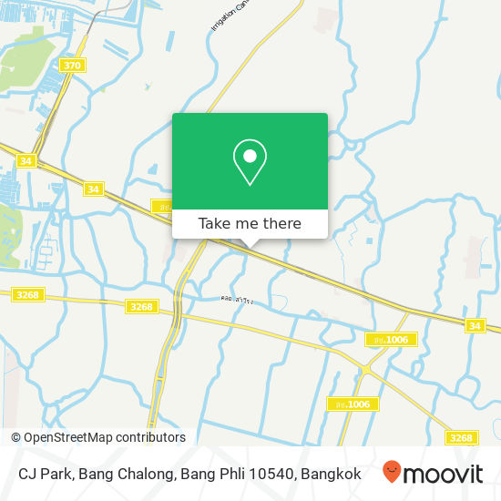 CJ Park, Bang Chalong, Bang Phli 10540 map