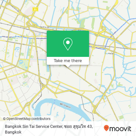Bangkok Sin Tai Service Center, ซอย สุขุมวิท 43 map