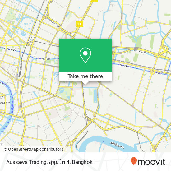 Aussawa Trading, สุขุมวิท 4 map