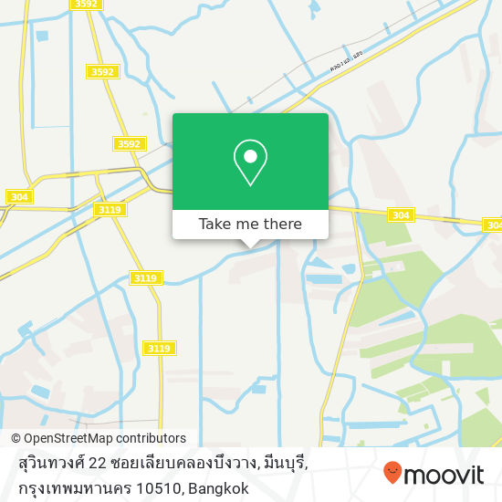 สุวินทวงศ์ 22 ซอยเลียบคลองบึงวาง, มีนบุรี, กรุงเทพมหานคร 10510 map