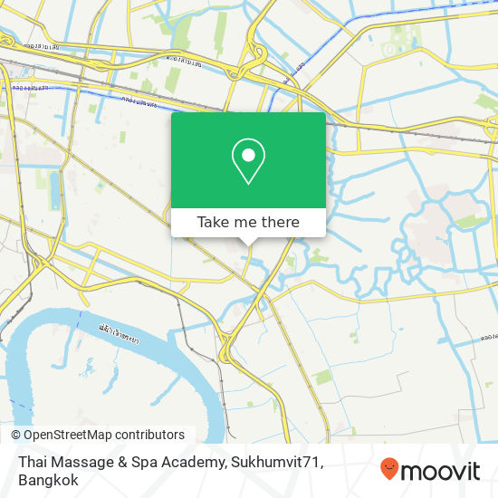 Thai Massage & Spa Academy, Sukhumvit71 map