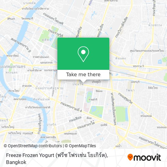 Freeze Frozen Yogurt (ฟรีซ โฟรเซ่น โยเกิร์ต) map