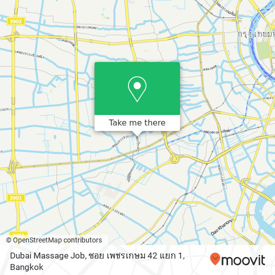 Dubai Massage Job, ซอย เพชรเกษม 42 แยก 1 map