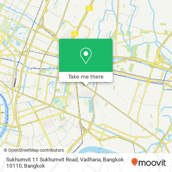 Sukhumvit 11 Sukhumvit Road, Vadhana, Bangkok 10110 map