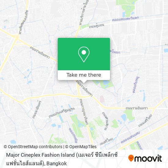 Major Cineplex Fashion Island (เมเจอร์ ซีนีเพล็กซ์ แฟชั่นไอส์แลนด์) map