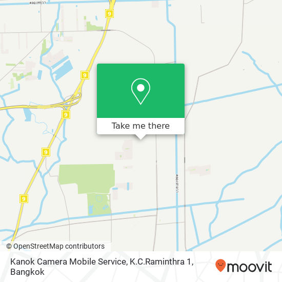 Kanok Camera Mobile Service, K.C.Raminthra 1 map