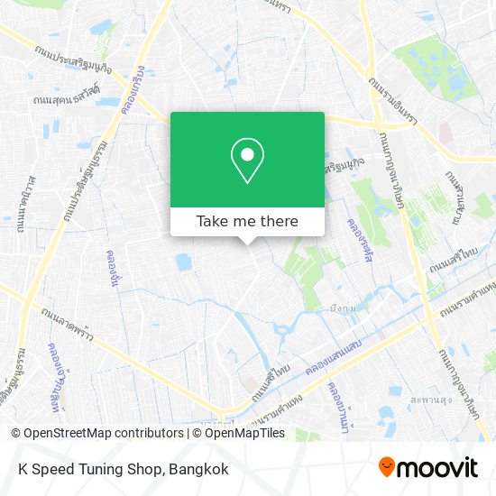 K Speed Tuning Shop map