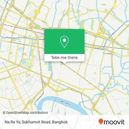 Na Ra Ya, Sukhumvit Road map