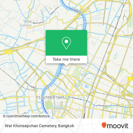 Wat Khonsepchan Cemetery map