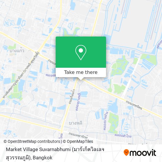 Market Village Suvarnabhumi (มาร์เก็ตวิลเลจ สุวรรณภูมิ) map