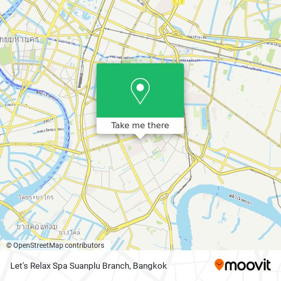 Let's Relax Spa Suanplu Branch map