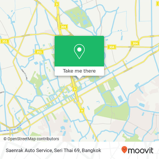 Saenrak Auto Service, Seri Thai 69 map