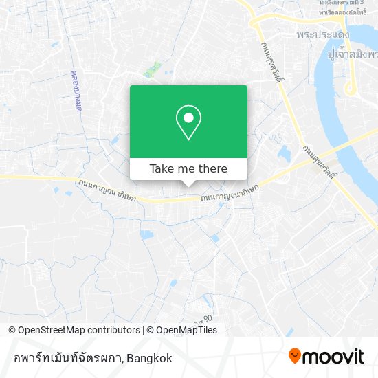 อพาร์ทเม้นท์ฉัตรผกา map