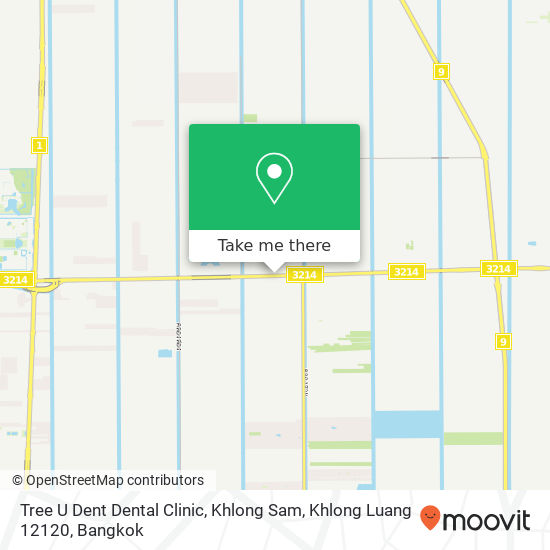 Tree U Dent Dental Clinic, Khlong Sam, Khlong Luang 12120 map