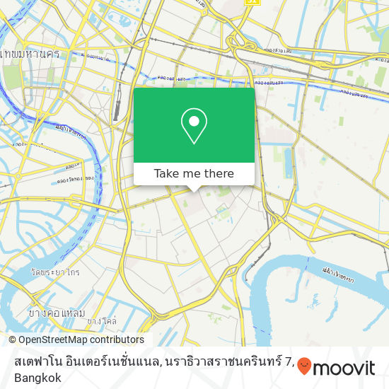 สเตฟาโน อินเตอร์เนชั่นแนล, นราธิวาสราชนครินทร์ 7 map