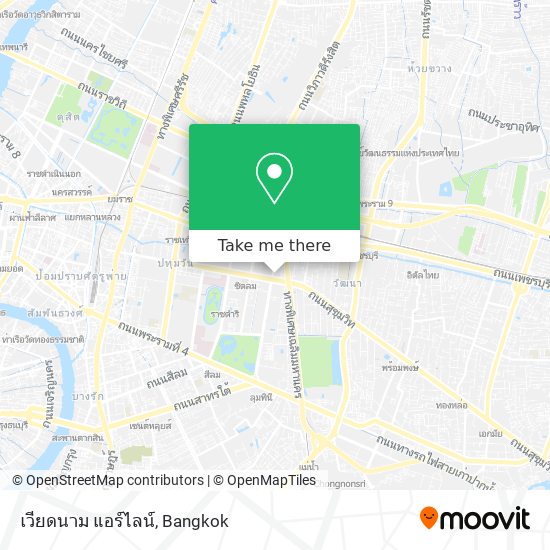 เวียดนาม แอร์ไลน์ map