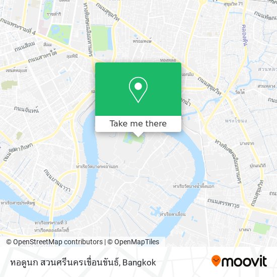 หอดูนก สวนศรีนครเขื่อนขันธ์ map