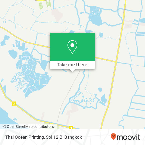 Thai Ocean Printing, Soi 12 B map