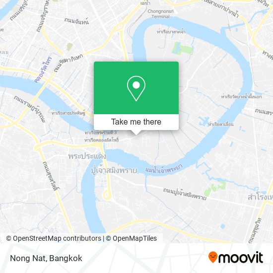 Nong Nat map