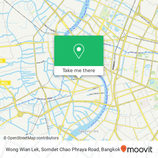 Wong Wian Lek, Somdet Chao Phraya Road map